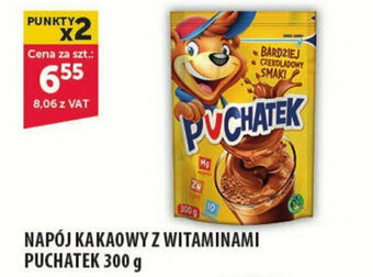 Eurocash NAPÓJ KAKAOWY Z WITAMINAMI PUCHATEK 300 g oferta