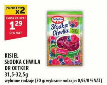 Eurocash KISIEL SŁODKA CHWILA DR OETKER 31,5-32,5 g oferta