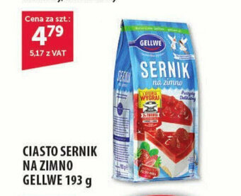 Eurocash CIASTO SERNIK NA ZIMNO GELLWE 193 g oferta