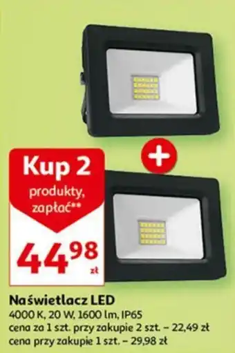Auchan Naświetlacz LED oferta