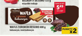 Eurocash WAFLE Z KREMEM DESSIMO 400 g oferta
