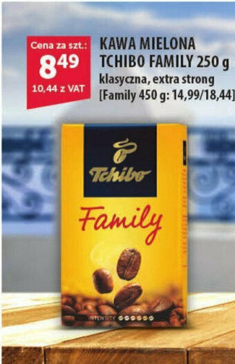 Eurocash KAWA MIELONA TCHIBO FAMILY 250 G oferta