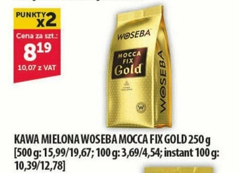 Eurocash KAWA MIELONA WOSEBA MOCCA FIX GOLD 250 g oferta