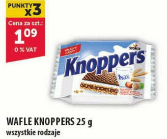 Eurocash WAFLE KNOPPERS 25 g oferta