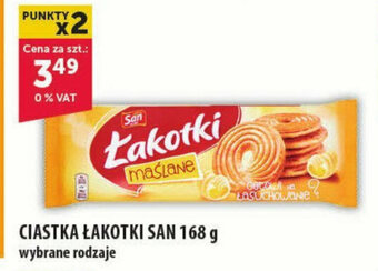 Eurocash CIASTKA ŁAKOTKI SAN 168 g oferta