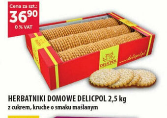 Eurocash HERBATNIKI DOMOWE DELICPOL 2,5 kg oferta