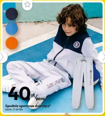Auchan Spodnie sportowe dziecięce¹ rozm.: 3-14 lat oferta