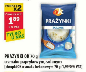 Eurocash PRAŻYNKI OK 70 g oferta
