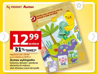 Auchan Zestaw wyklejanka oferta