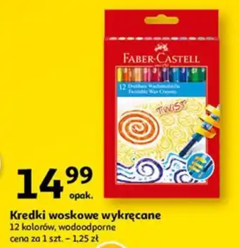 Auchan Kredki woskowe wykręcane oferta
