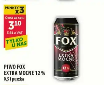PIWO FOX EXTRA MOCNE 12% 0,5 l