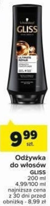 Carrefour Odżywka ekspresowa GLISS 200 ml oferta