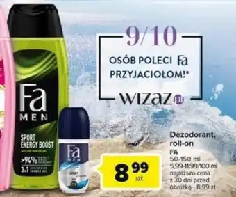 Carrefour Dezodorant, roll-on FA 50-150 ml oferta