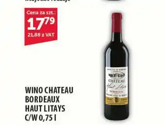 WINO CHATEAU BORDEAUX HAUT LITAYS C/W 0,75 l