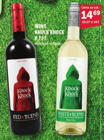 Eurocash WINO KNOCK KNOCK 0,75 l oferta