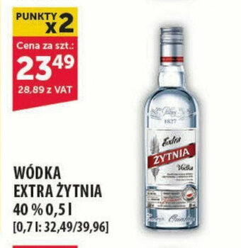 Eurocash WÓDKA EXTRA ŻYTNIA 40 % 0,5 l oferta