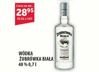 Eurocash WÓDKA ŻUBRÓWKA BIAŁA 40% 0,7 l oferta