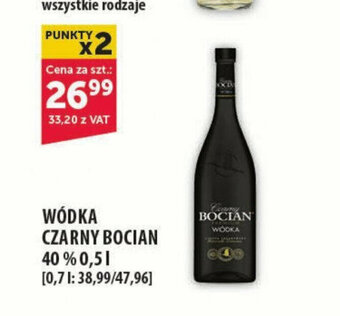 Eurocash WÓDKA CZARNY BOCIAN 40 % 0,5 l oferta