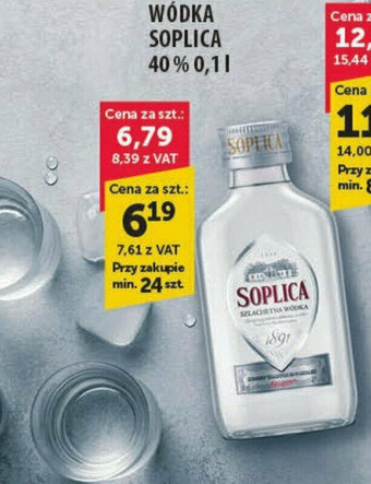 Eurocash WÓDKA SOPLICA 40% 0,1l oferta