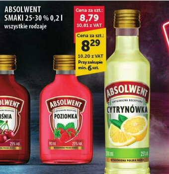 Eurocash ABSOLWENT SMAKI 25-30 % 0,2 l oferta