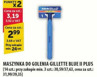 Eurocash MASZYNKA DO GOLENIA GILLETTE BLUE II PLUS oferta