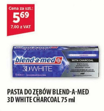 Eurocash PASTA DO ZĘBÓW BLEND-A-MED 3D WHITE CHARCOAL 75 ml oferta