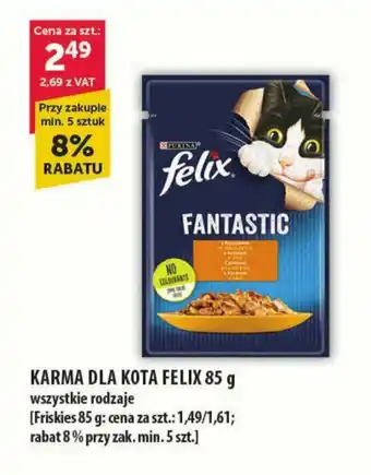 Eurocash KARMA DLA KOTA FELIX 85 g oferta