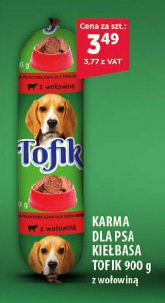 Eurocash KARMA DLA PSA KIEŁBASA TOFIK 900 g oferta
