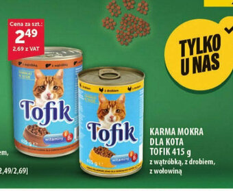 Eurocash KARMA MOKRA DLA KOTA TOFIK 415 G oferta