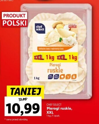 Lidl Pierogi ruskie, XXL 1 kg oferta