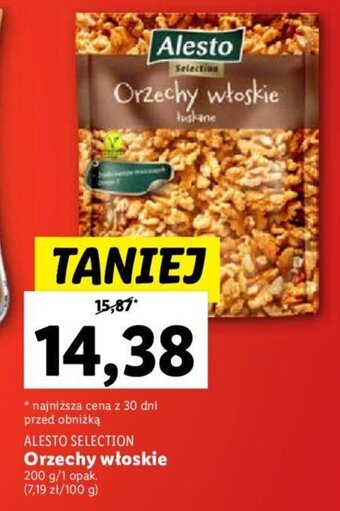 Lidl ALESTO SELECTION Orzechy włoskie 200 g oferta