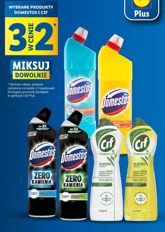 Lidl WYBRANE PRODUKTY DOMESTOS I CIF oferta