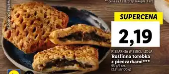 Lidl PIEKARNIA W SERCU LIDLA Roślinna torebka z pieczarkami 95 g oferta