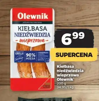 Netto Kiełbasa niedźwiedzia wieprzowa olewnik * oferta
