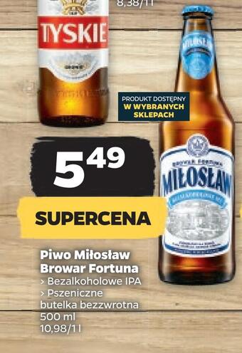 Netto Piwo miłosław browar fortuna oferta
