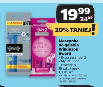 Netto Maszynka do golenia wilkinson sword oferta