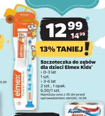 Netto Szczoteczka do zębów dla dzieci elmex kids oferta