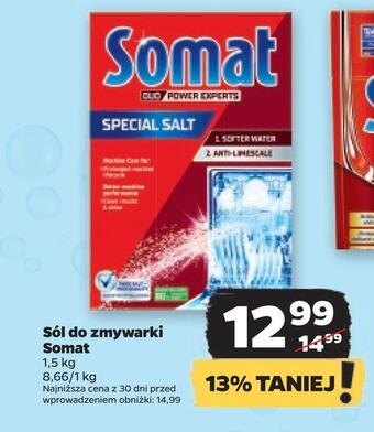Netto Sól do zmywarki somat oferta