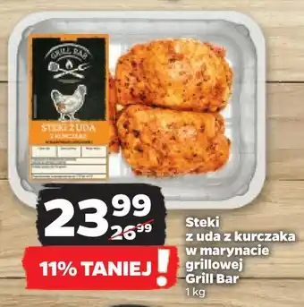 Netto Steki z uda z kurczaka w marynacie grillowej grill bar oferta