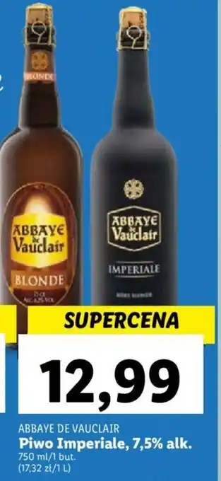 Lidl Piwo Imperiale, 7,5% alk. 750 ml oferta