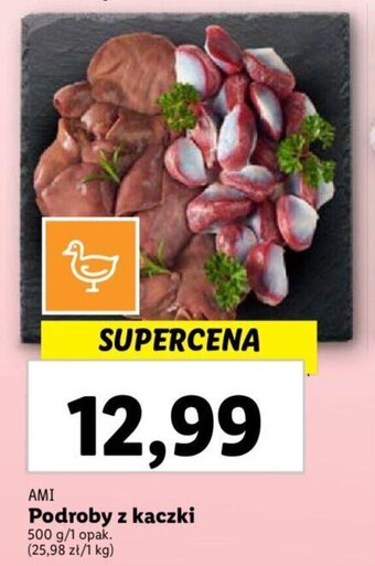Lidl AMI Podroby z kaczki 500 g oferta