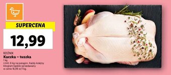 Lidl RZEŹNIK Kaczka - tuszka 1 kg oferta
