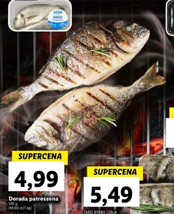 Lidl Dorada patroszona 100 g oferta