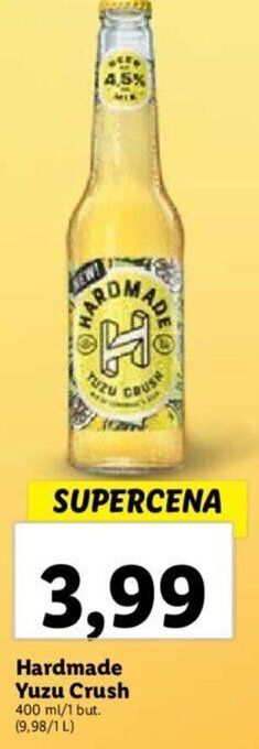 Lidl Hardmade Yuzu Crush 400 ml oferta