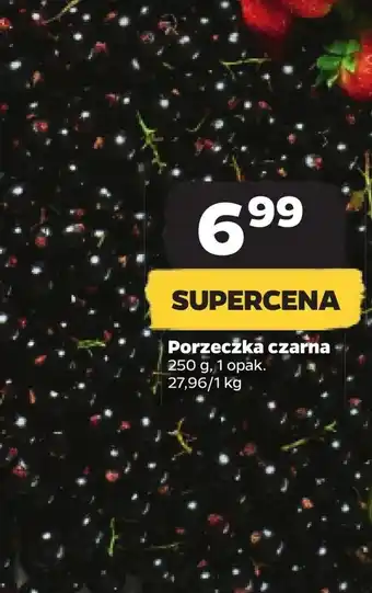 Netto Czarna porzeczka z zieleniaka oferta