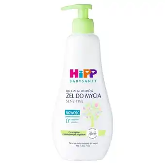 Netto Hipp babysanft sensitive żel do mycia do ciała i włosów 400 ml oferta