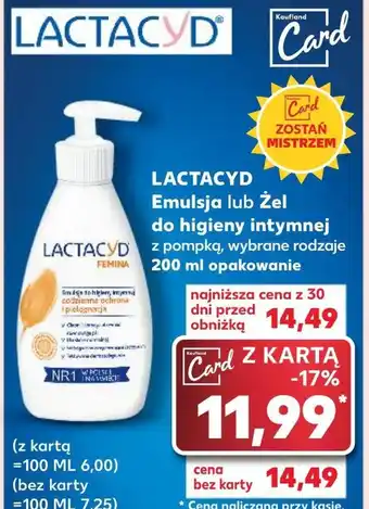 Żel do higieny intymnej lactacyd
