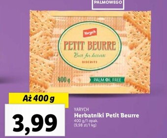 YARYCH Herbatniki Petit Beurre 400 g