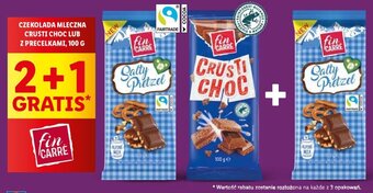 Lidl CZEKOLADA MLECZNA CRUSTI CHOC LUB Z PRECELKAMI, 100 G oferta