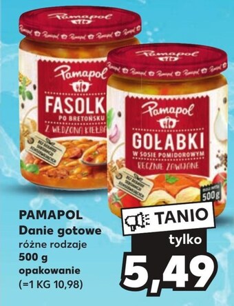 Kaufland Danie gotowe pamapol oferta